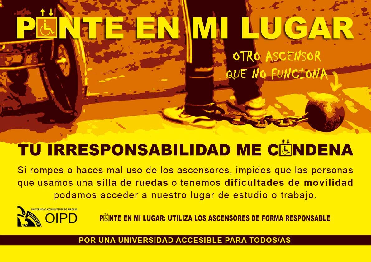 Campaña de sensibilización por una universidad accesible para todos